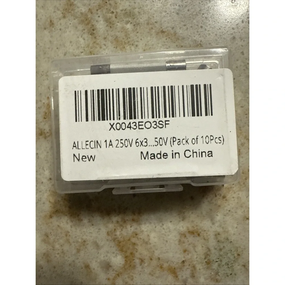 Pack of 30, MDA 1A 250v Slow‎ Blow Ceramic Fuse, 1 Amp MDA1A, T1A, 6X30mm